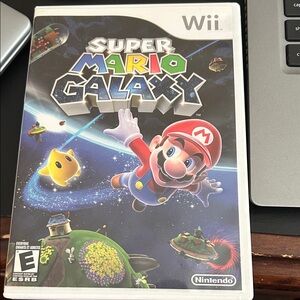 Nintendo Super Mario Galaxy for Wii w/manual